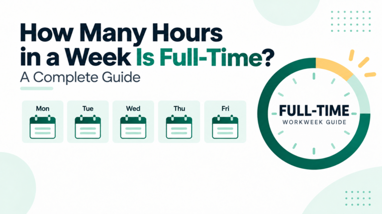 How many hours in a week full time