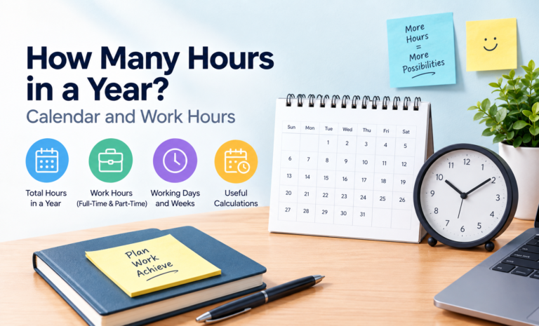 how many hours in a year